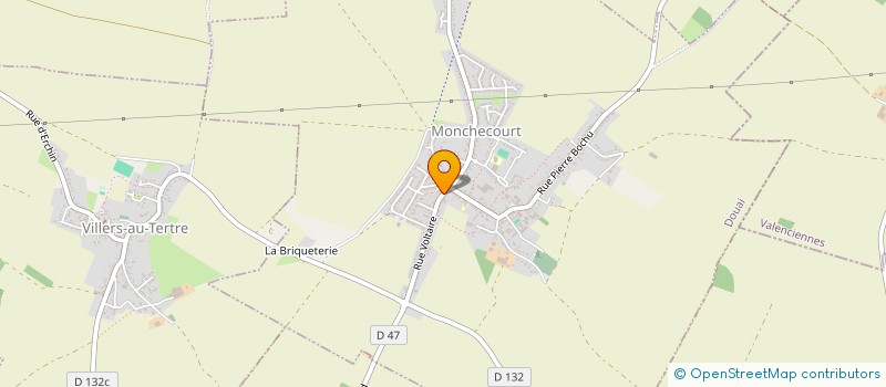 localisation de l'entreprise MADAME BLANDINE RIQUOIR à MONCHECOURT