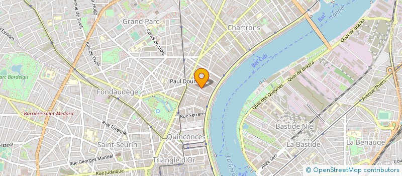 localisation de l'entreprise MADAME BLANDINE ROCHAIS  BORDEAUX