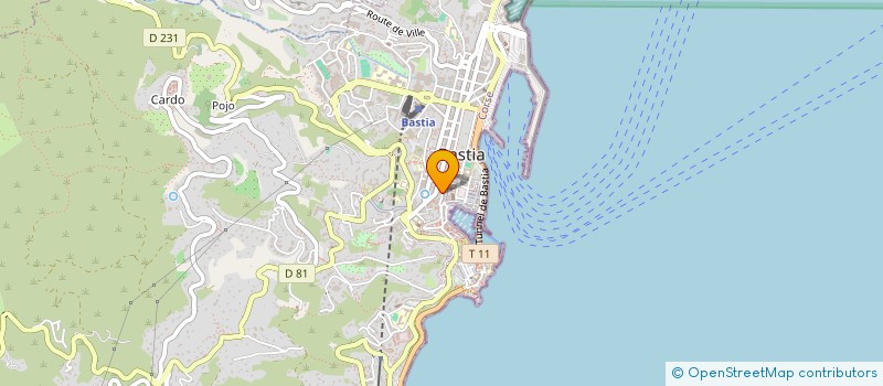 localisation de l'entreprise MADAME BLANDINE ROMEYER DHERBEY à BASTIA