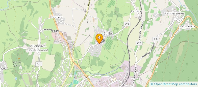 localisation de l'entreprise MADAME BLANDINE ROSAIN  CHILLE