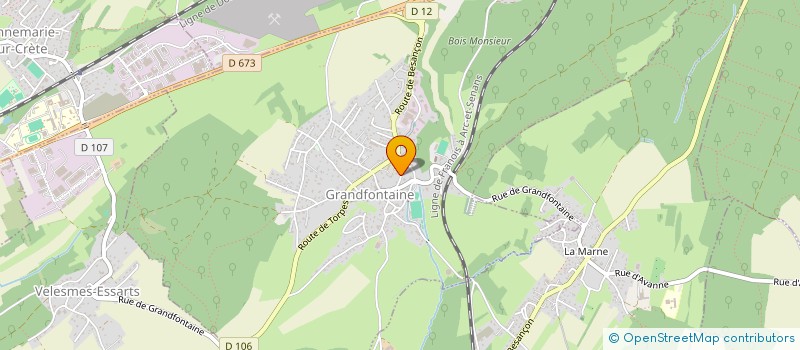 localisation de l'entreprise MADAME BLANDINE ROSE  BELLEHERBE