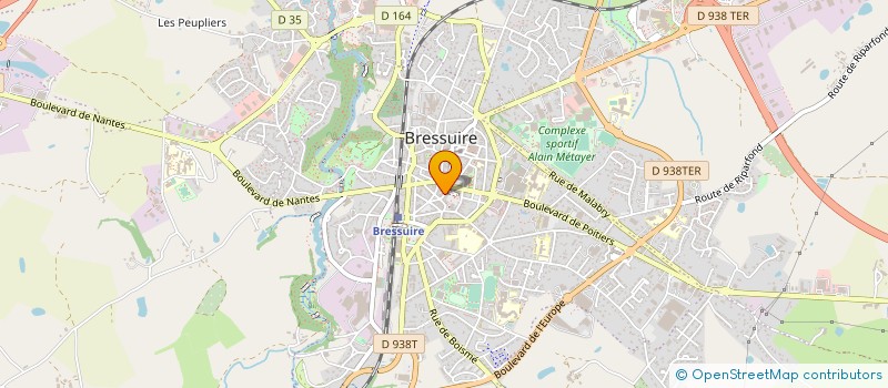 localisation de l'entreprise MADAME BLANDINE ROUGER à BRESSUIRE