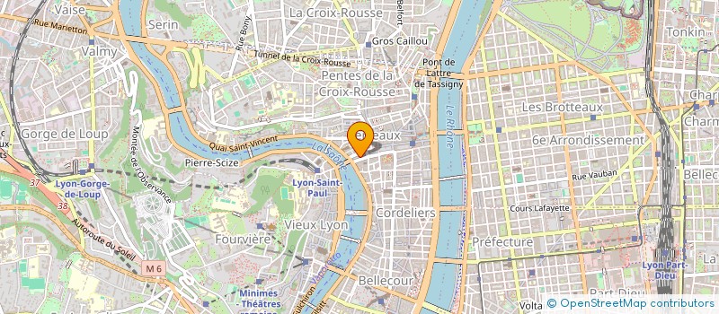 localisation de l'entreprise MADAME BLANDINE ROUGET à LYON
