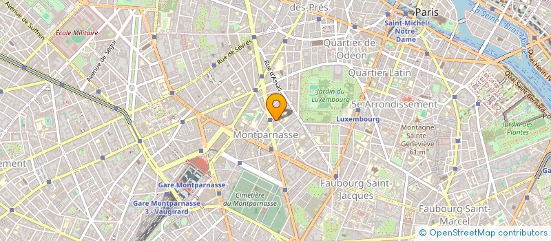 localisation de l'entreprise MADAME BLANDINE RUHIN  PARIS