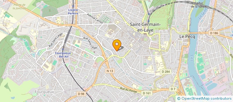localisation de l'entreprise MADAME BLANDINE SAMSON à SAINT-GERMAIN-EN-LAYE