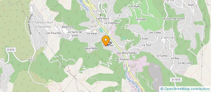 localisation de l'entreprise MADAME BLANDINE SEAUX  CONTES