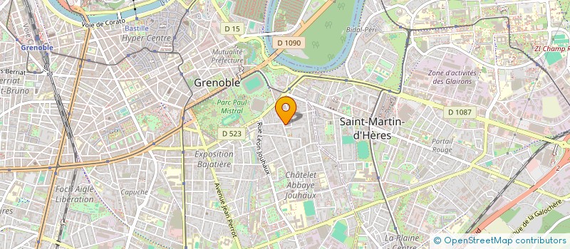 localisation de l'entreprise MADAME BLANDINE SERGI  GRENOBLE