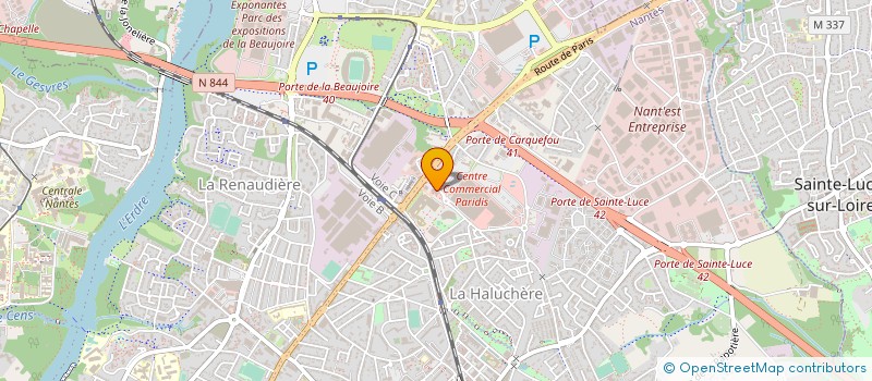 localisation de l'entreprise MADAME BLANDINE TALVANDE  NANTES