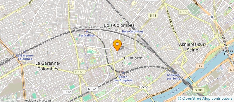 localisation de l'entreprise MADAME BLANDINE TAMAGNA à ASNIERES-SUR-SEINE