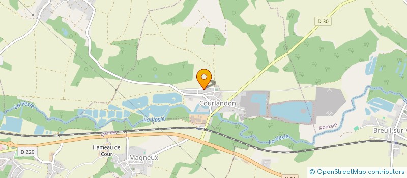 localisation de l'entreprise MADAME BLANDINE TIRANT DE BURY  SAVIGNY-SUR-ARDRES