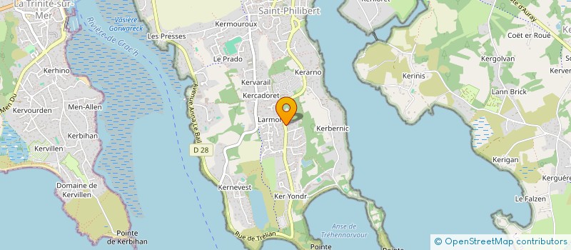 localisation de l'entreprise MADAME BLANDINE VEZIAN  PLOEMEL