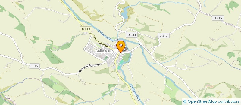 localisation de l'entreprise MADAME BLANDINE WINCKLER  SALLES-SUR-L'HERS