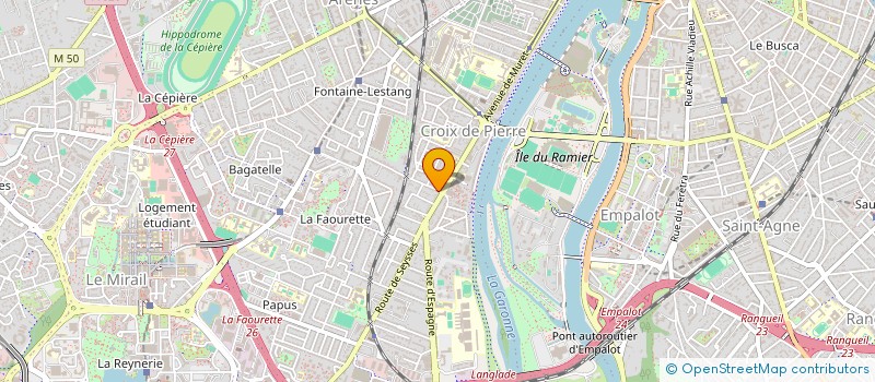 localisation de l'entreprise MADAME BLANKA HORVATHOVA  TOULOUSE