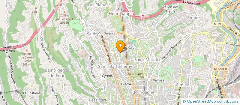 localisation de l'entreprise MADAME BLANKA NECASOVA à NICE