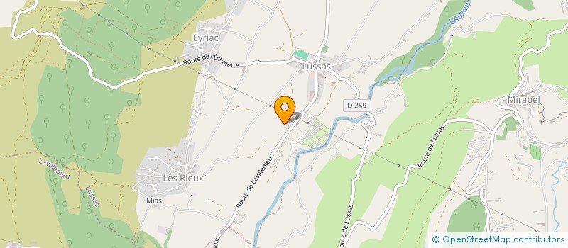 localisation de l'entreprise MADAME BLERTA NDINI  LUSSAS