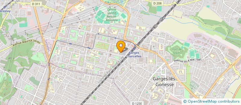 localisation de l'entreprise MADAME BLESSING ASIRIUWA à SARCELLES