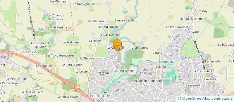 localisation de l'entreprise MADAME BLEUENN BLANCHARD à PACE
