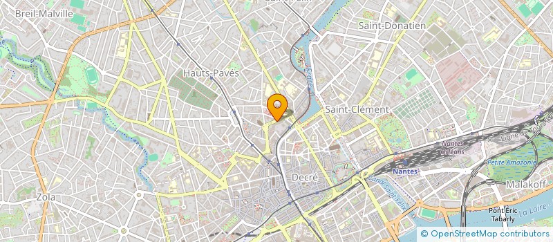 localisation de l'entreprise MADAME BLEUENN HELLEGOUARCH à NANTES