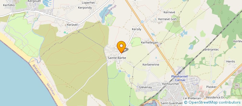 localisation de l'entreprise MADAME BLEUENN MACE  PLOUHARNEL