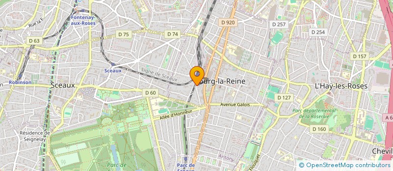 localisation de l'entreprise MADAME BO LI à BOURG-LA-REINE