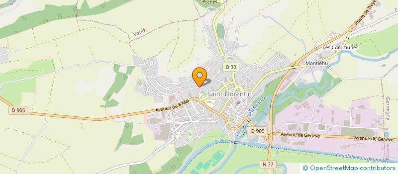 localisation de l'entreprise MADAME BO TIAN  SAINT-PARRES-AUX-TERTRES