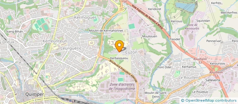 localisation de l'entreprise MADAME BOCHRA BENJELLOUN  SAINT-ERBLON