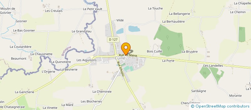 localisation de l'entreprise MADAME BODIN BETIN CATHERINE à CUILLE