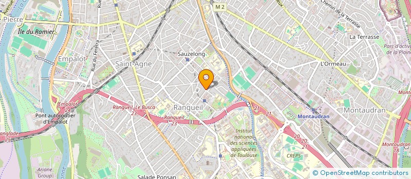 localisation de l'entreprise MADAME BODO RANDRIAMANANJARA  TOULOUSE