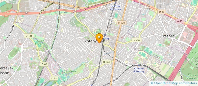 localisation de l'entreprise MADAME BODOMALALA ANDRIANJATOVO à ANTONY