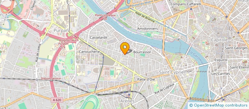 localisation de l'entreprise MADAME BODONIANA RAMAHERIARISON à TOULOUSE
