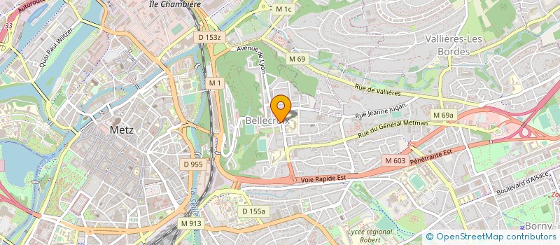 localisation de l'entreprise MADAME BODOR AHMADOU  METZ