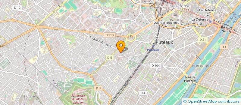 localisation de l'entreprise MADAME BOGUSLAWA CZAJKOWSKA à SURESNES