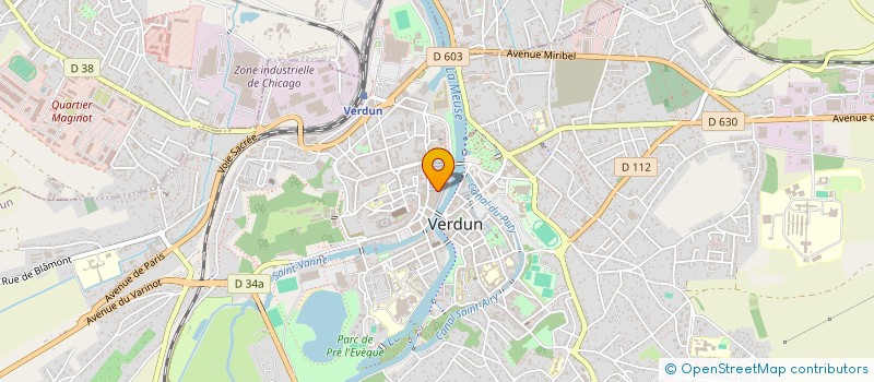 localisation de l'entreprise MADAME BOHEME à VERDUN