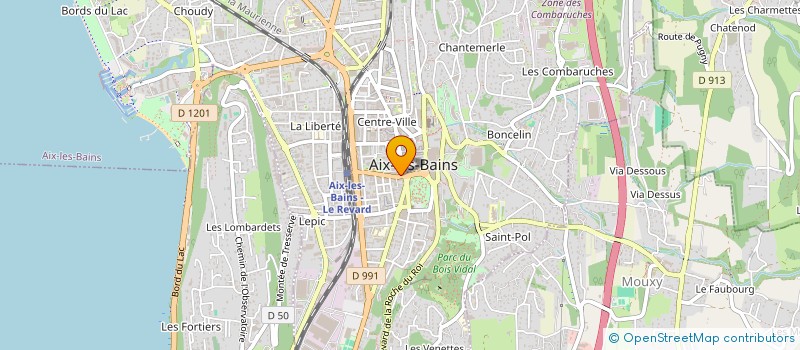 localisation de l'entreprise MADAME BOITIMIA AMON à AIX-LES-BAINS