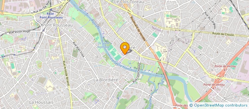 localisation de l'entreprise MADAME BOJANA KOVAC à NANTES