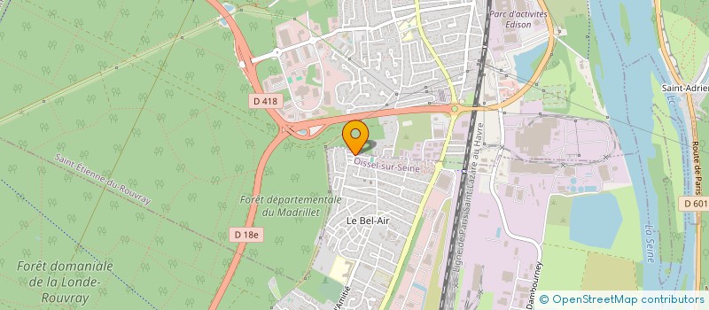 localisation de l'entreprise MADAME BOLANLE BALOGUN  OISSEL