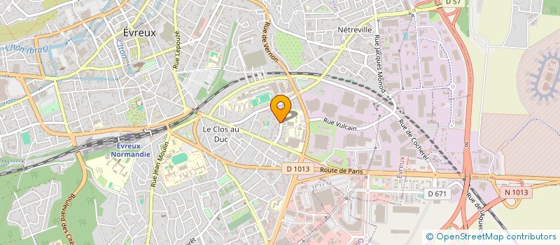 localisation de l'entreprise MADAME BOLAWA OSAWARU à EVREUX