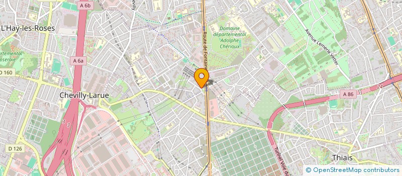 localisation de l'entreprise MADAME BOLI KOUDOU  CHEVILLY LARUE