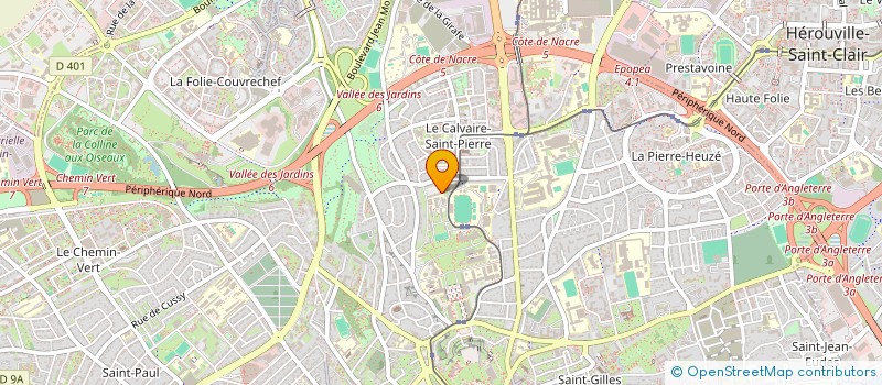 localisation de l'entreprise MADAME BOLUWATIFE ESTHER ADEKOYA à CAEN