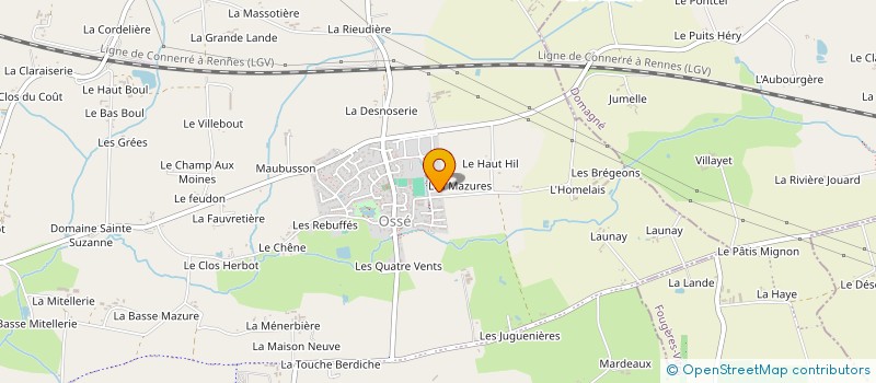 localisation de l'entreprise MADAME BOMBO-BIENVENUE MAVINGA  CHATEAUGIRON