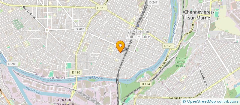 localisation de l'entreprise MADAME BONANGE RASOANARISOA à SAINT-MAUR-DES-FOSSES