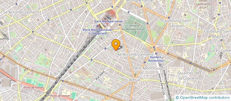 localisation de l'entreprise MADAME BONITA ADJOVI  PARIS