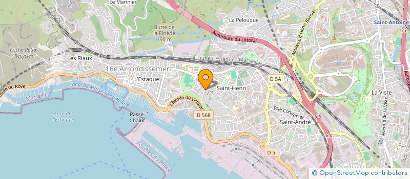 localisation de l'entreprise MADAME BONNIE BOMBAIL à MARSEILLE