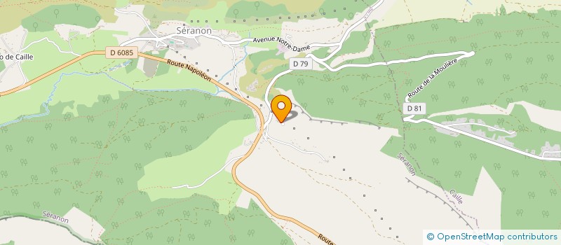 localisation de l'entreprise MADAME BONNIE SIBILLE  SERANON