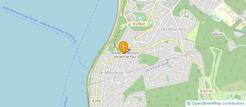 localisation de l'entreprise MADAME BOPHAPHOUNG KEO  ARCACHON