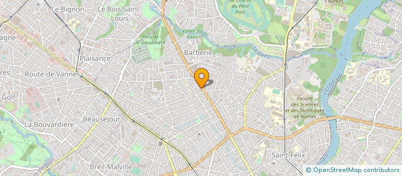 localisation de l'entreprise MADAME BORAMY KEO à NANTES