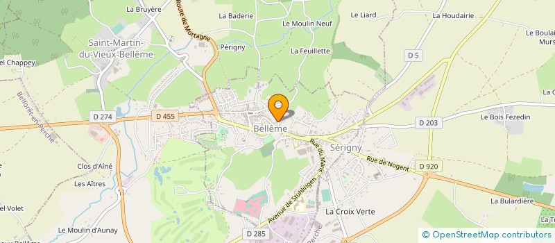 localisation de l'entreprise MADAME BORGIA BEAURUELLE à BELLEME
