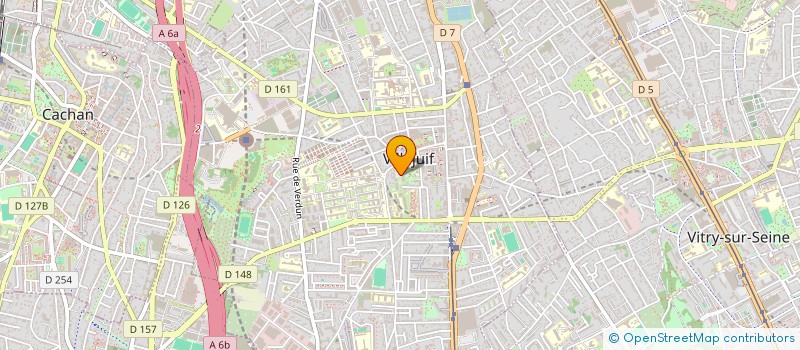 localisation de l'entreprise MADAME BORIANA KARIMTCHEVA à VILLEJUIF