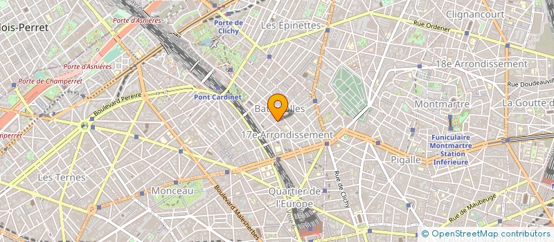 localisation de l'entreprise MADAME BORIANA KRATCHANOVA  PARIS