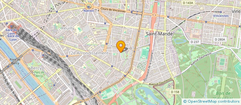 localisation de l'entreprise MADAME BORIS KOUGBO  PARIS